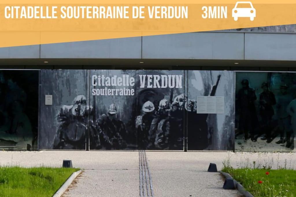 La Vue Sur La Digue Leilighet Verdun-sur-Meuse Eksteriør bilde